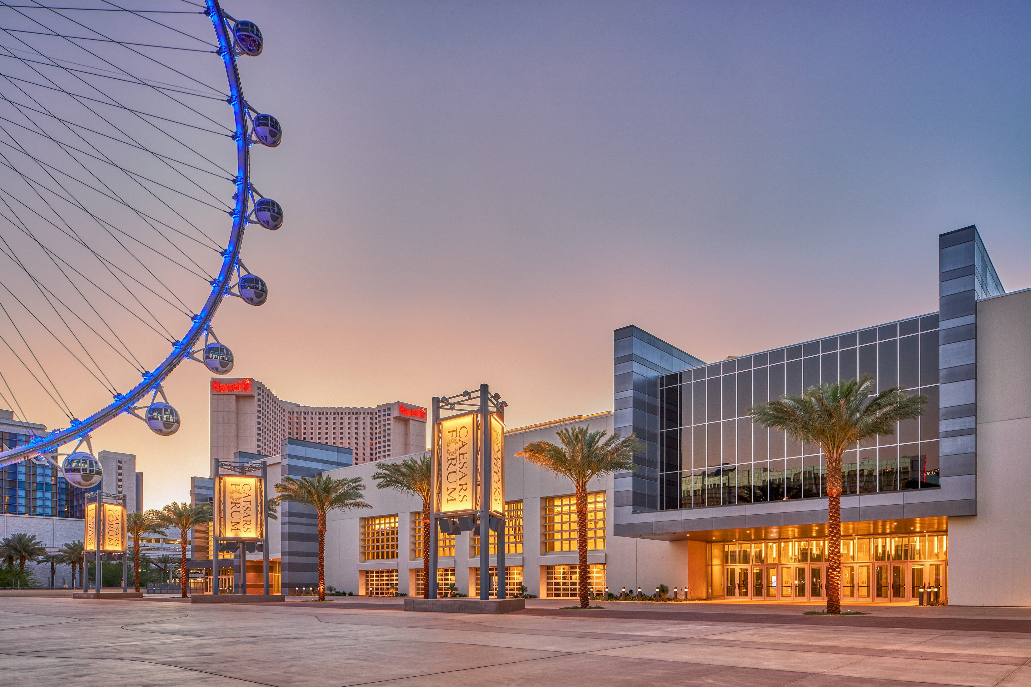 Caesars Forum Exterior